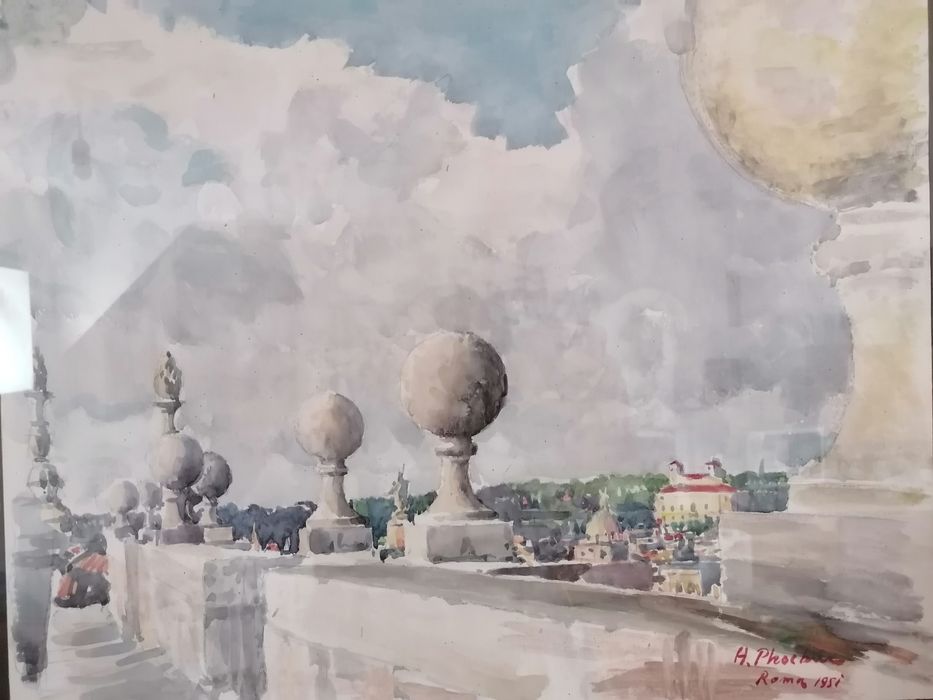 Acuarelă Alexandru Phoebus