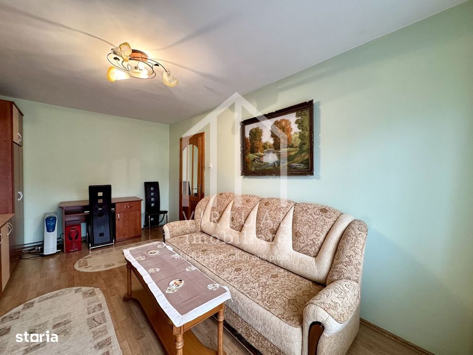 Apartament decomandat cu 3 camere, 55mp utili, pivnita, Valea Aauri