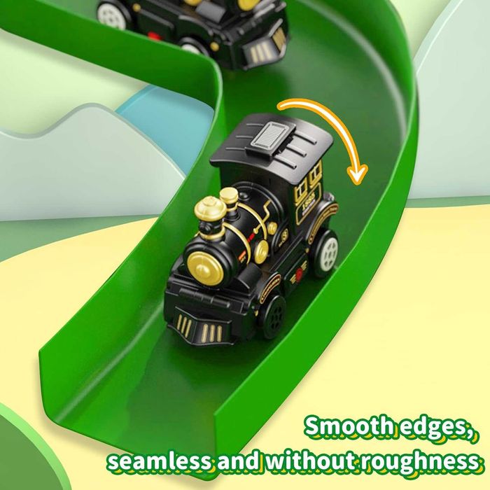 Fullware Комплект влакче с батерии, конструктор, пъзел, 2+ год.