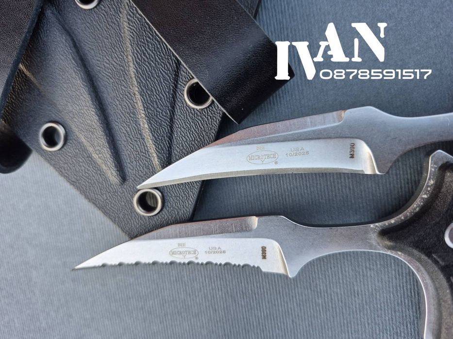 Тактически двоен нож MicroTech Double bee
