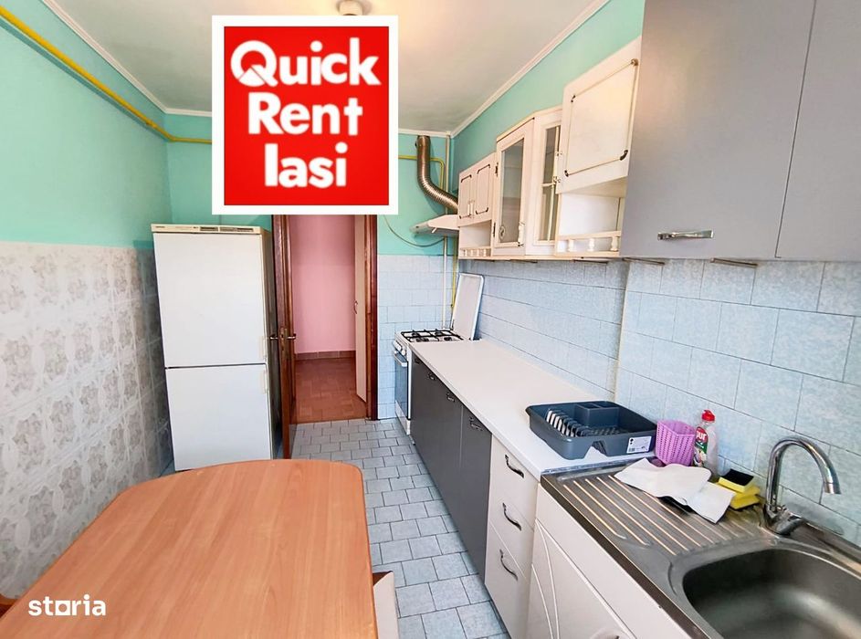 Centru Langa UMF si UAIC Apartament 3Camere Decomandat De Inchiriat