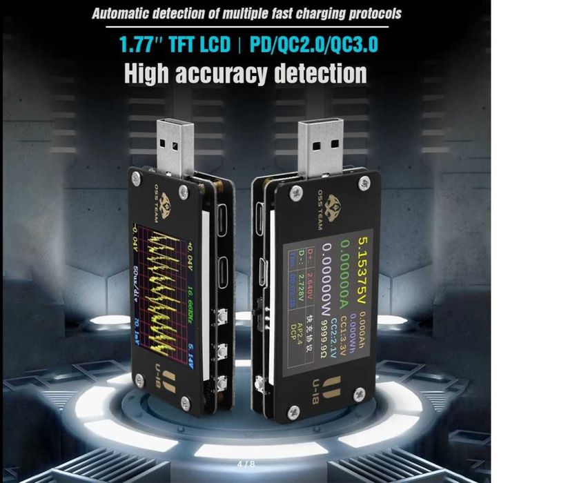 тестер напряжения и тока OSS U18 USB