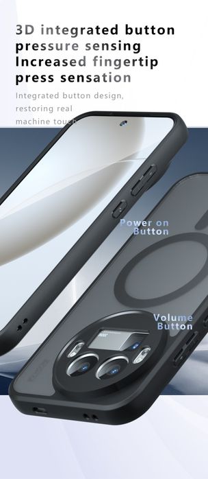 Realme gt 8pro magsafe кейс ударо-устойчив Ново