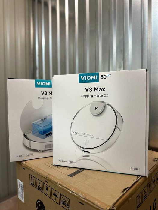Продаю новые робот пылесосы Viomi V3 Max