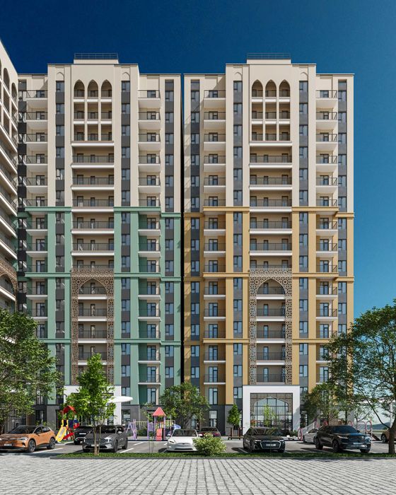 Shaxar ichidagi shaxarcha Jomiy Residencedan ajoyib taklif