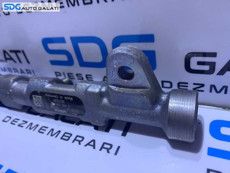 Rampa cu Senzor Presiune Injectoare Alfa Romeo Mito 1.6 JTD Multijet 2008 - 2018 Cod 55215208 0445214192[S0280]