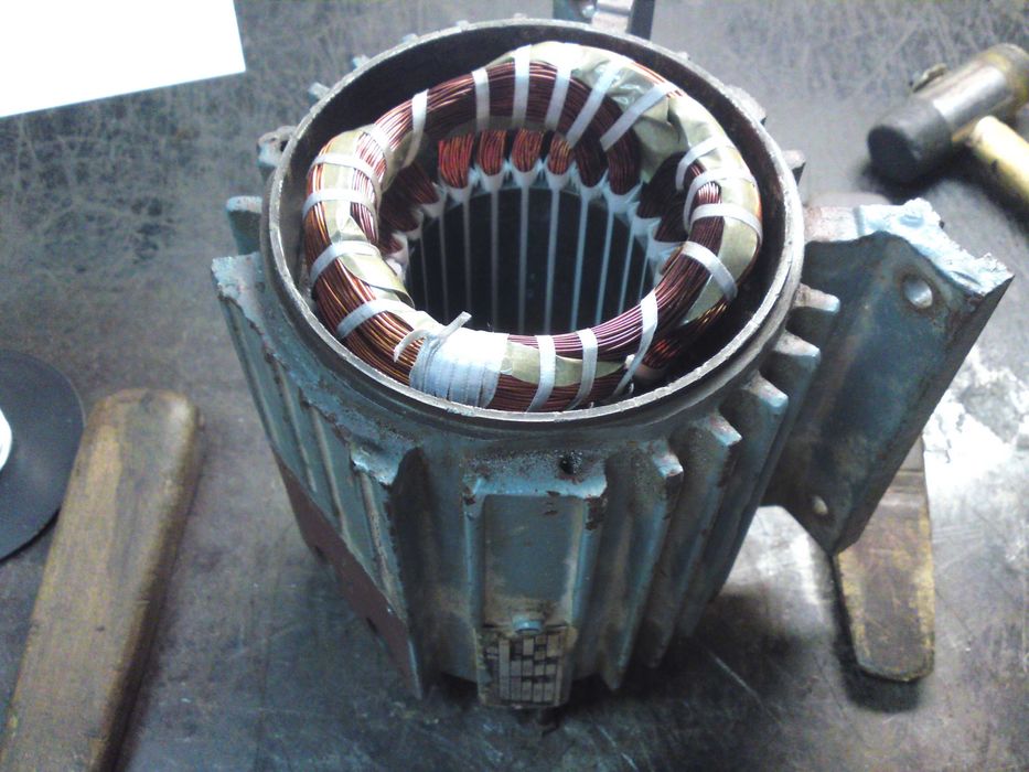 Ремонт и пренавиване на електродвигатели 220V