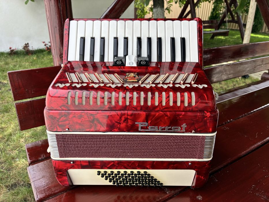 Acordeon Parrot cu 48 de basi