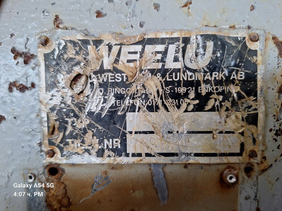 Хидравлична ножица за арматура Weelu 60/25