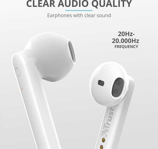 Безжични слушалки TRUST Primo TOUCH / HEADPHONES earbuds