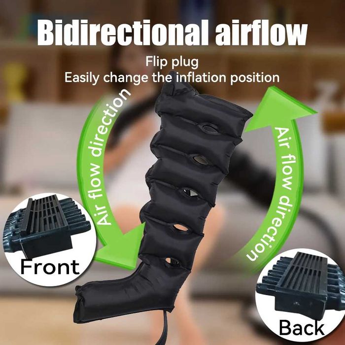 НОВ Комплект лимфопреса с 6 отделения - апарат за лимфен дренаж