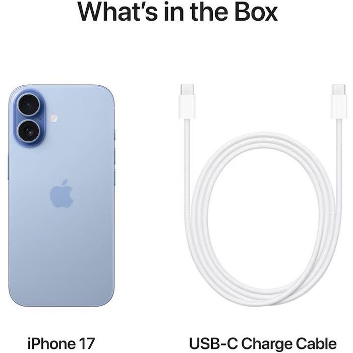 ЧИСТО НОВ Iphone 17 / Mist Blue / 256GB / НЕРАЗОПАКОВАН