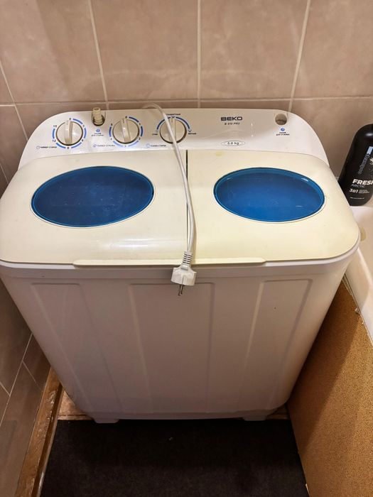 Стиральная машинка полуавтомат