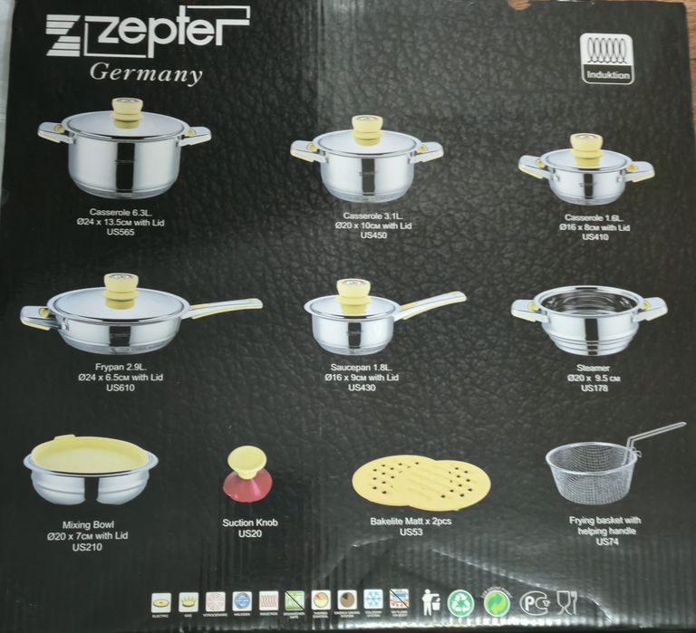 Zepter  посуда  19 предмет