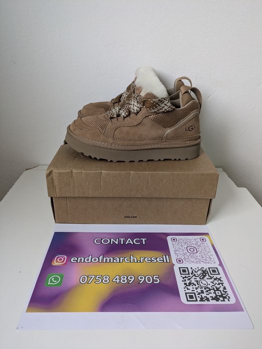 Ugg Lowmel maro Chestnut (mărimi: 37,38,40)