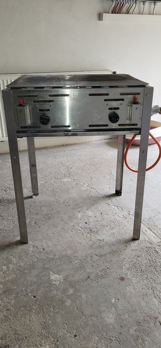 Gratar profesional inox Hendi