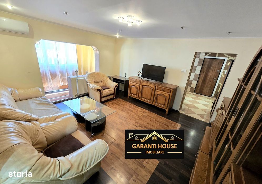 Bd. Unirii, apartament cu 2 camere, mobilat si utilat, 300€/Luna