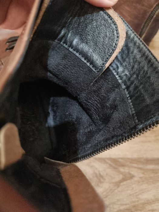 Кожанные ботинки Respect