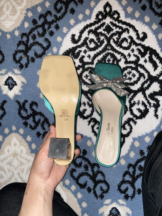 Тапочки на каблуках