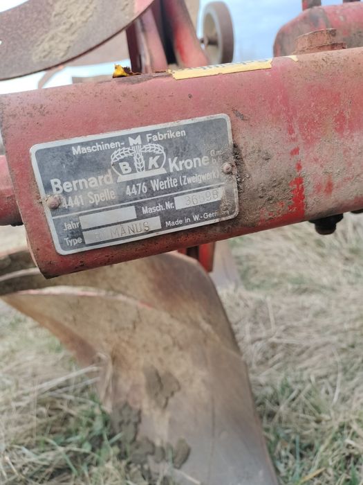 Plug 2 brazde reversibil Krone