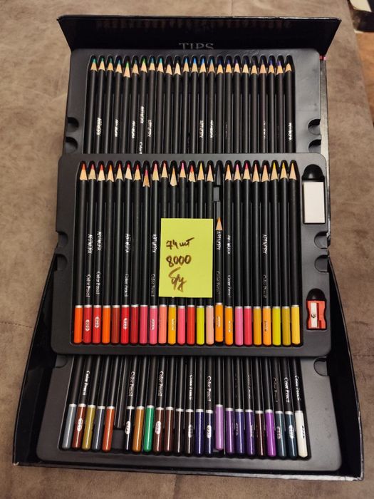 Цветные карандаши Deluxe Drawing Set