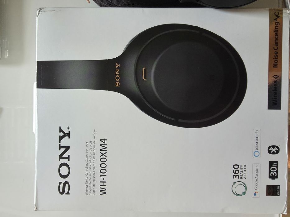 Sony XM4 ANC  -  висок клас слушалки