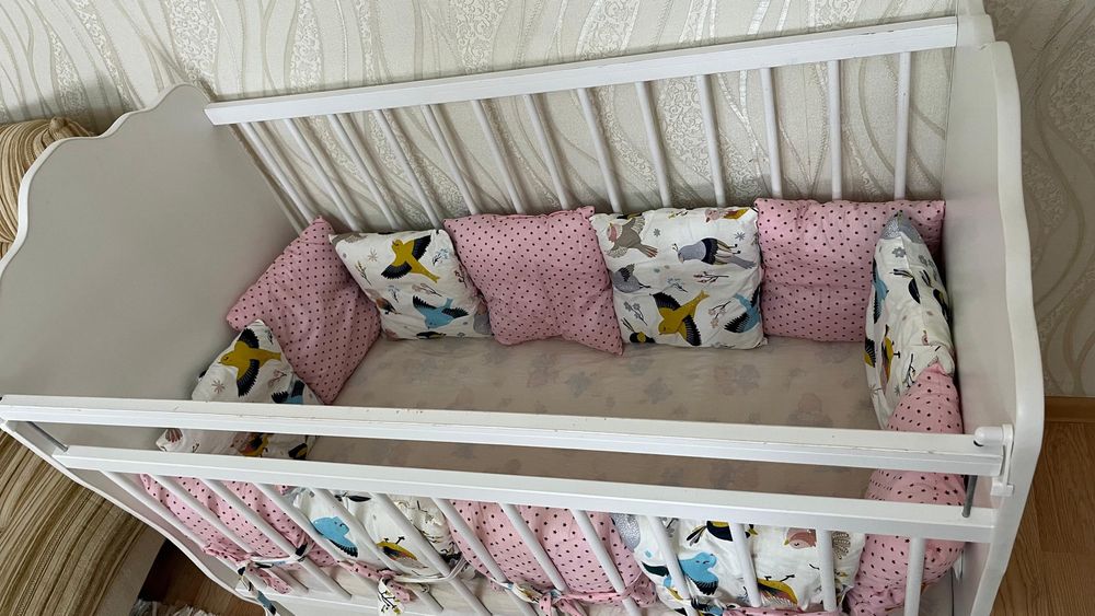 Детский манеж с бортиком