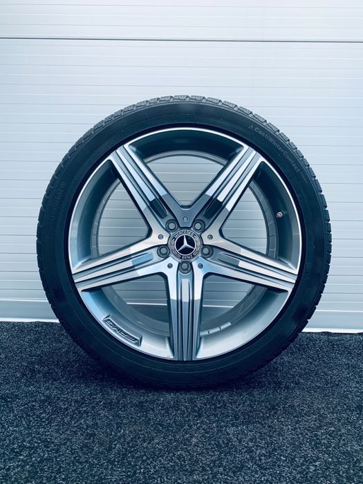 Jante originale Mercedes Benz S Class S63 S65 AMG Anvelope de iarnă 20 W222 C217 A217 jante A2224011200 A2224011300 himalaya grey Lucios