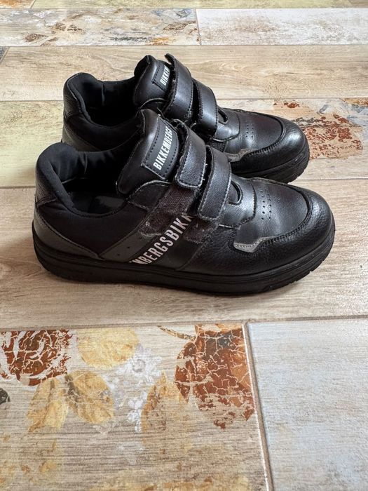 Кожаные кроссовки Bikkembergs Junior, размер 34