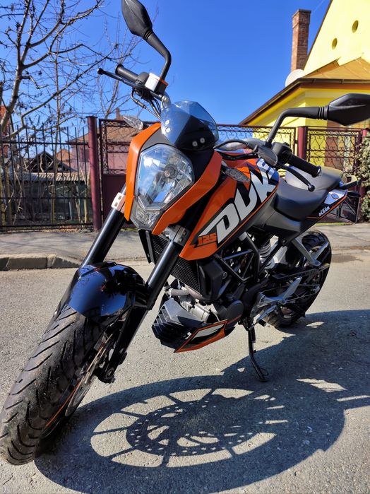 ACTE ROMANIA KTM Duke 125 2012 A1 stare foarte buna ITP NOU