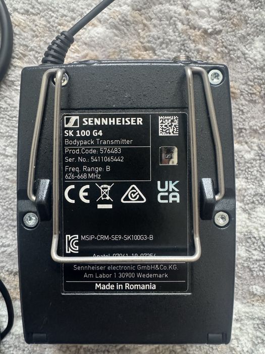 Петличный микрофон Sennheiser ew g4