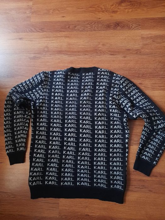 KARL LAGERFELD мъжки вълнен пуловер S размер.