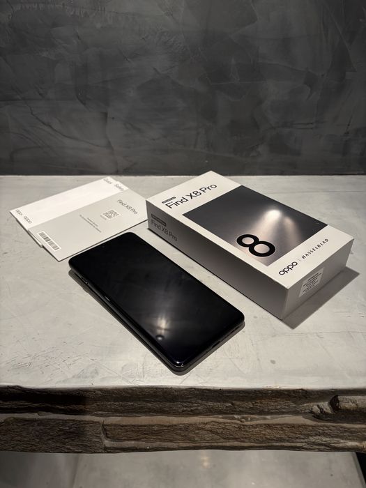 КАТО ЧИСТО НОВ Oppo Find X8 Pro 512 GB + Български език