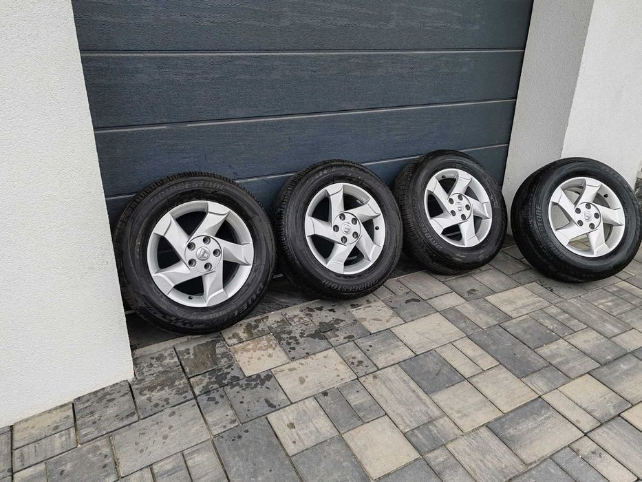 Vând original jante/roți de vară DACIA DUSTER, dimensiune 215/65/16,