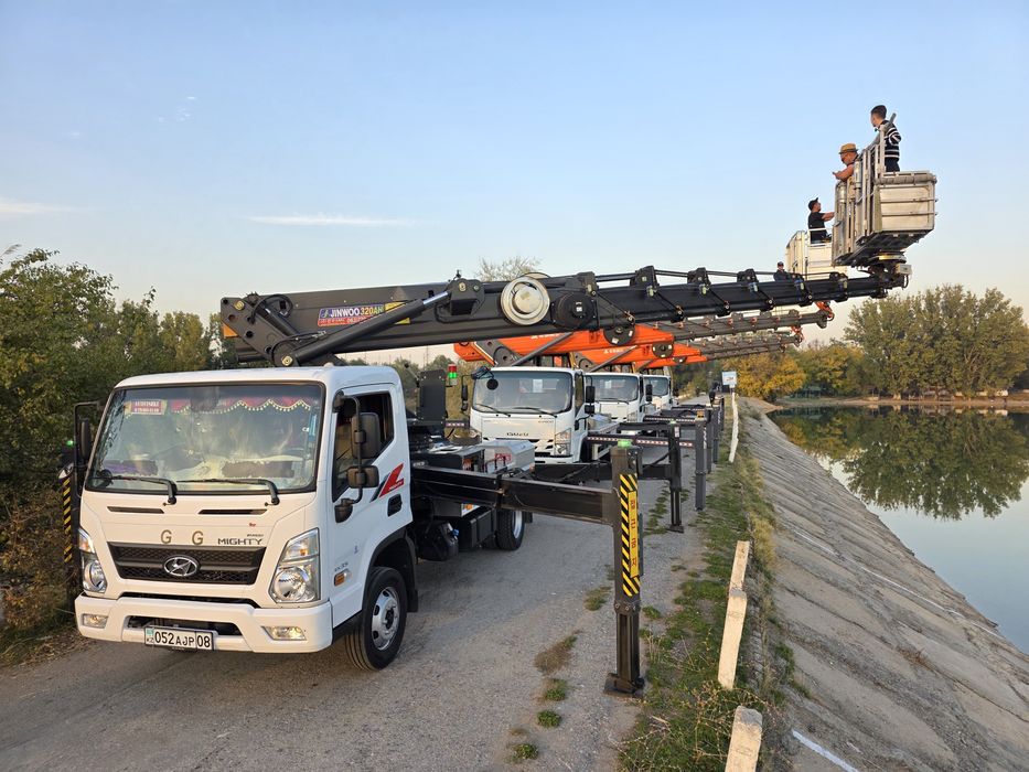 Автовышка с НДС от 15м до 45м, это удобно для строительных компаний