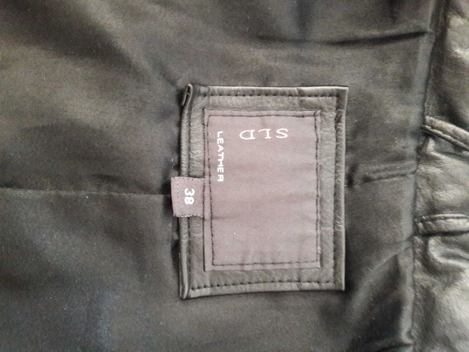 Плащ кожаный женский