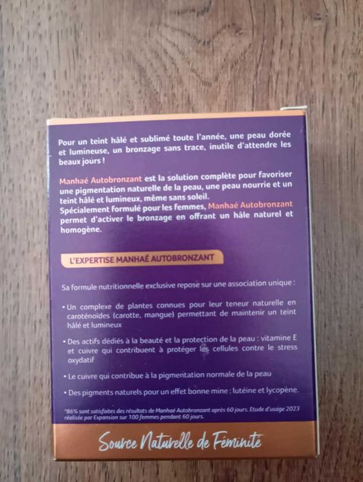 Autobronzant, 60 capsule, Manhae