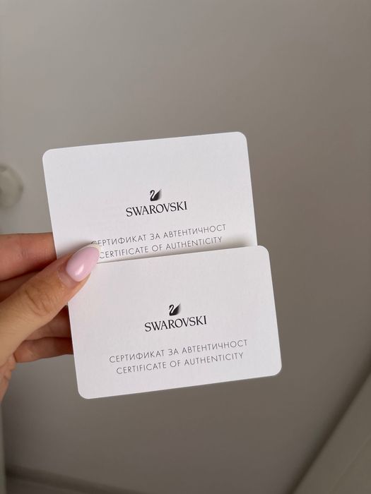Обеци и Колие Swarovski