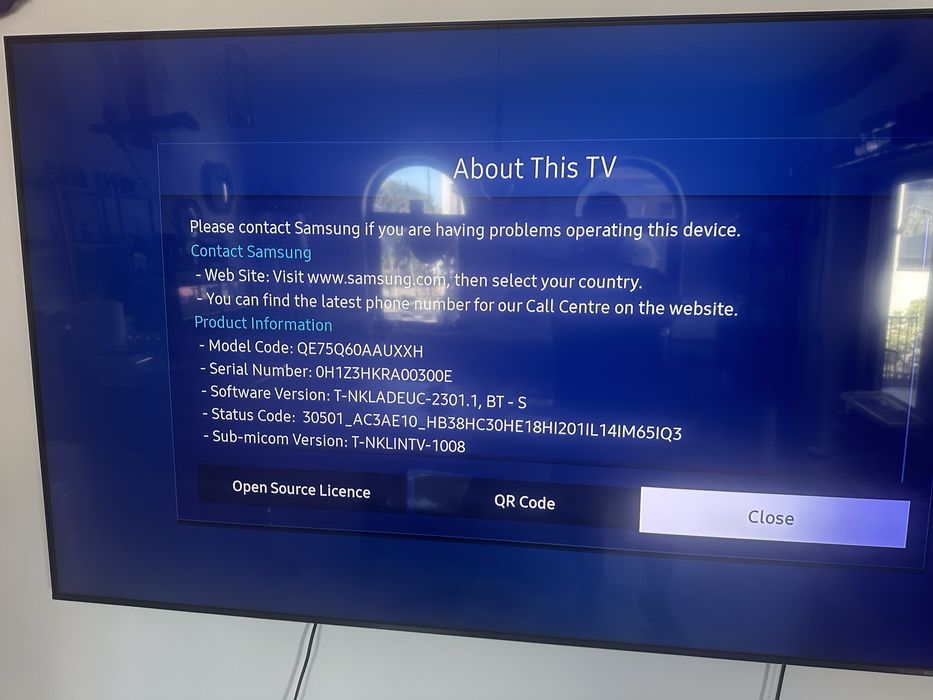 Samsung 189 cm cu soundbar