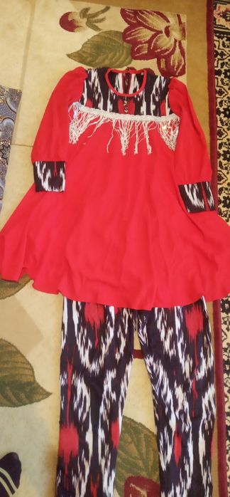 Qzil dvoyka kelinlik koʻylagi