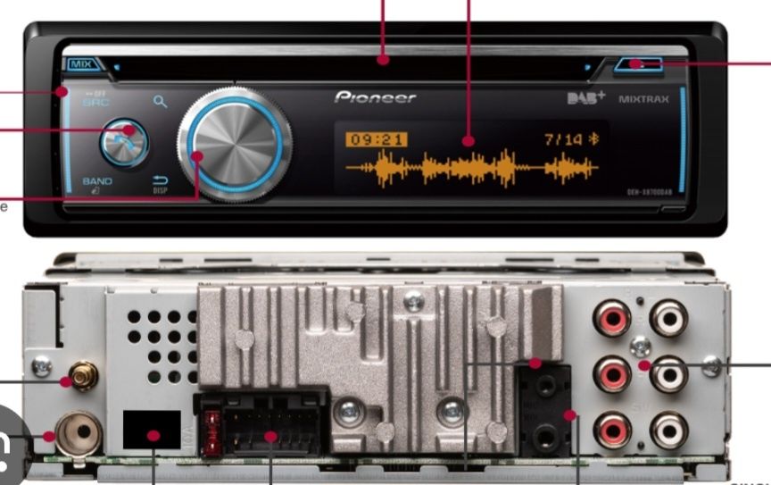 Pioneer 8700 bt магнитола