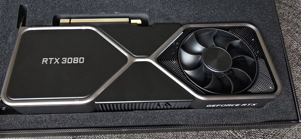 Placa Video Nvidia Geforce RTX 3080 Founders Edition 10Gb DLSS 5.0