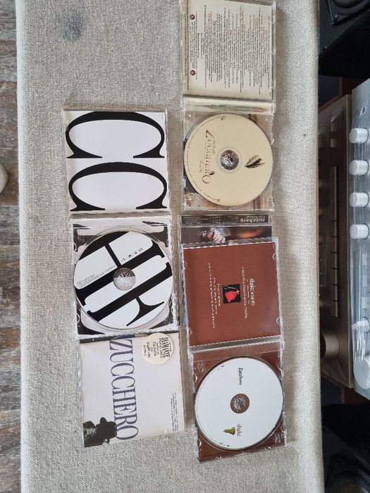 Pachet 5 CD-uri Muzica Originale" Zucchero". Perfecta stare.