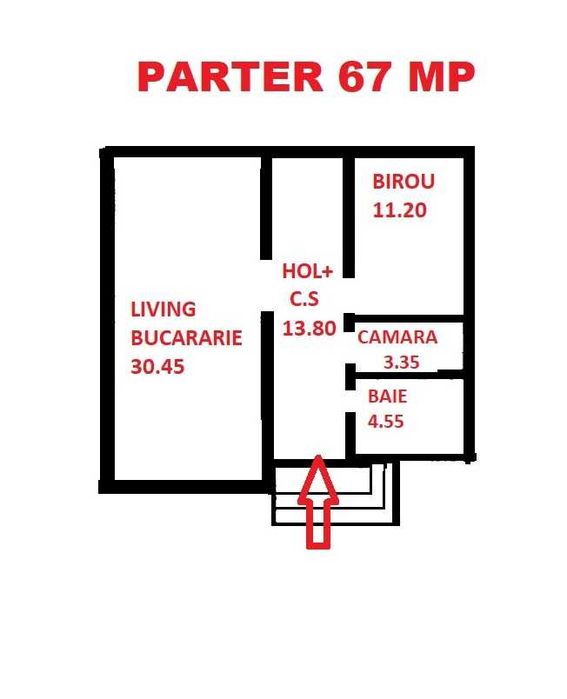 Casa la rosu bazinele de apa C. Cisnadiei