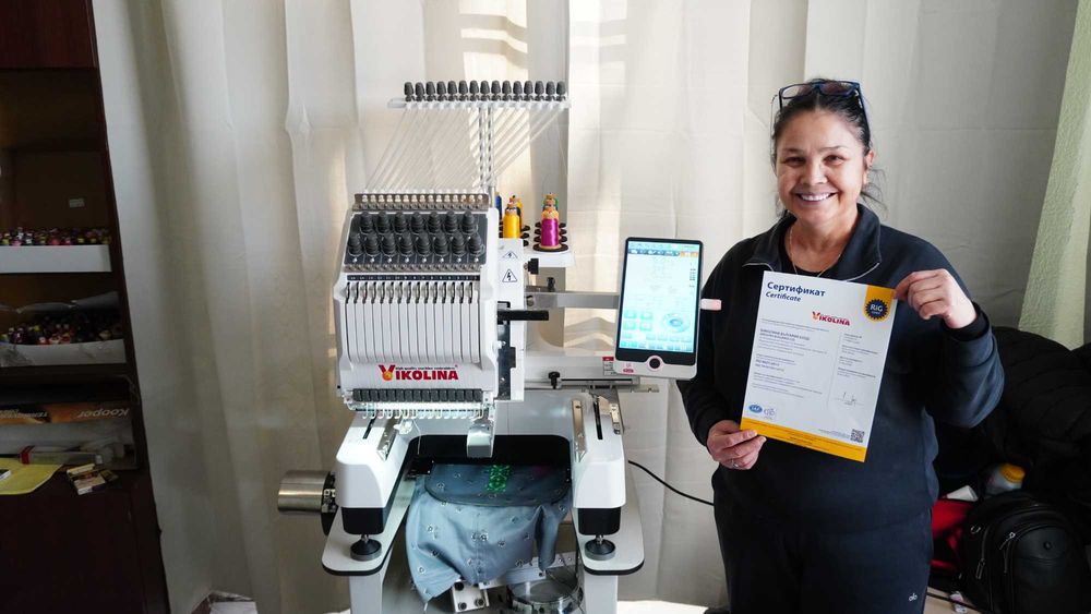 Бродировъчна машина 360 мм .х 200 мм. Нов модел