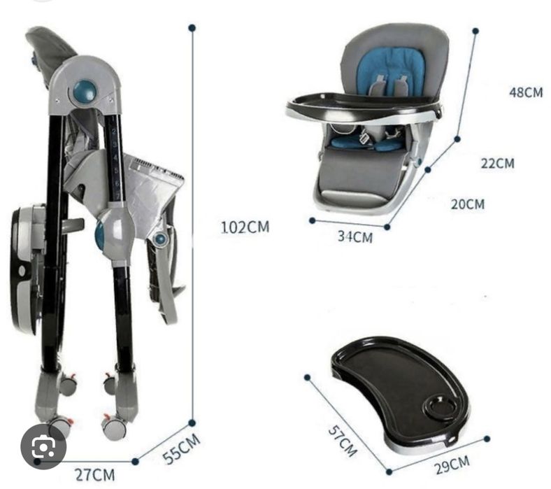 Стульчик для кормления Teknum