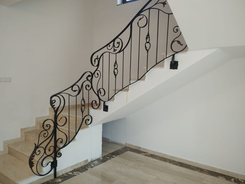 Balustrade din fier forjat