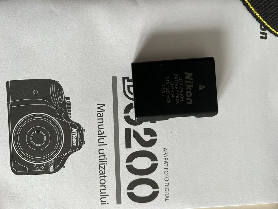Camera nikon d5200 full box