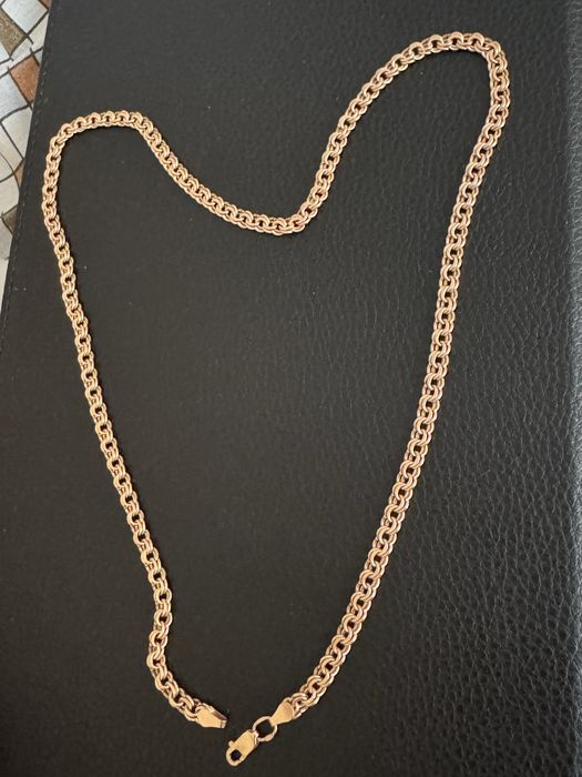 Цепь.золото красное