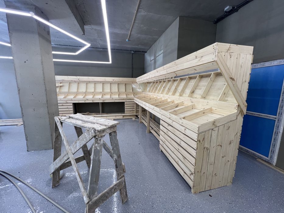 овощные полки стеллажи